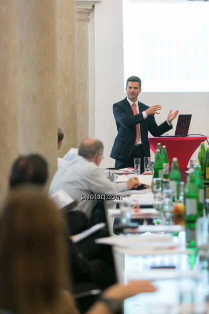 Thomas Melzer (Wolford) beim 5. Small Cap Day - Wiener Börse / C.I.R.A., © finanzmarktfoto.at/Martina Draper (20.06.2013) 