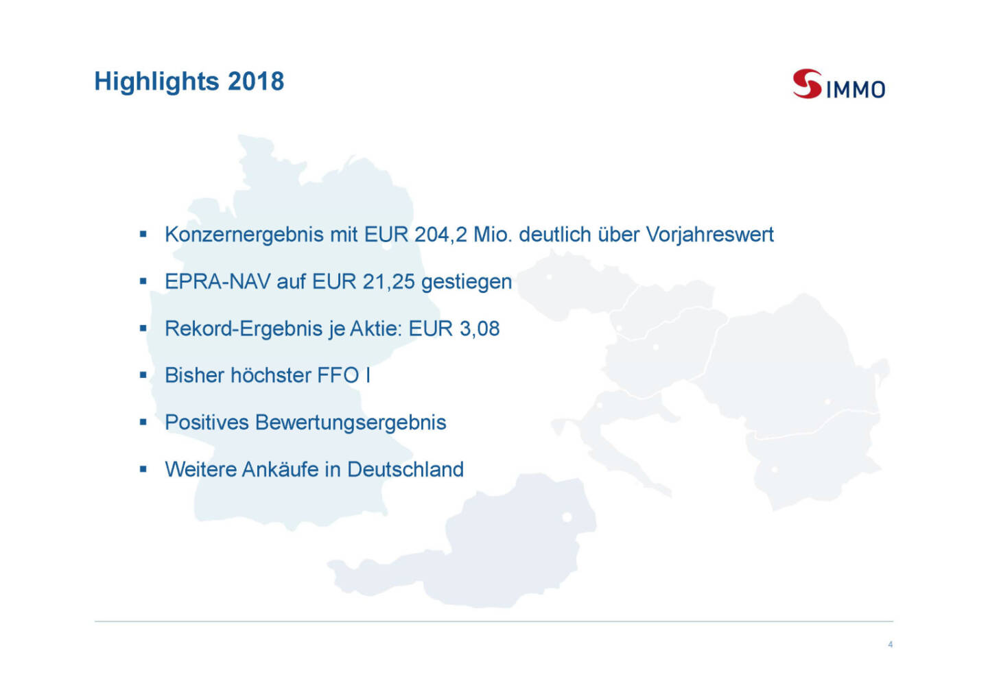 S Immo - Highlights 2018