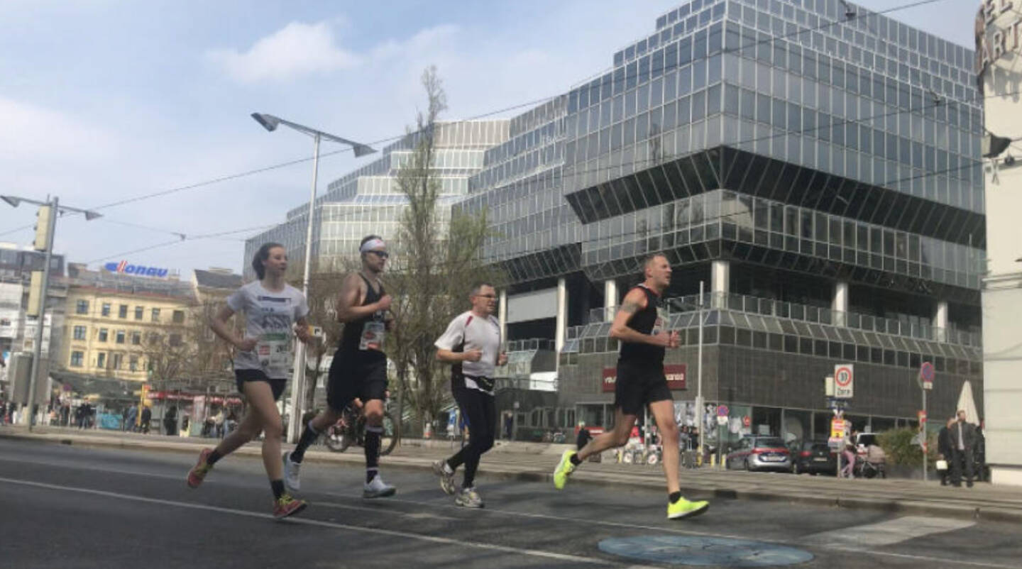 Vienna City Marathon 2019 Franz-Josefs-Bahnhof, Althangrund