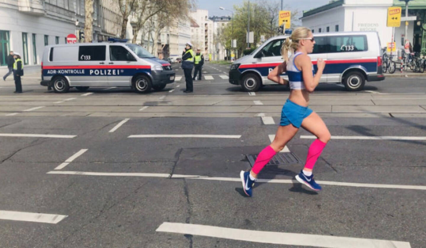 Vienna City Marathon 2019 Blick auf das Börse Social Magazine Office