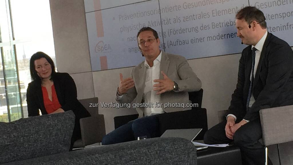 Anna Kleissner, Heinz-Christian Strache, Christian Helmenstein, 8.4.19 (08.04.2019) 