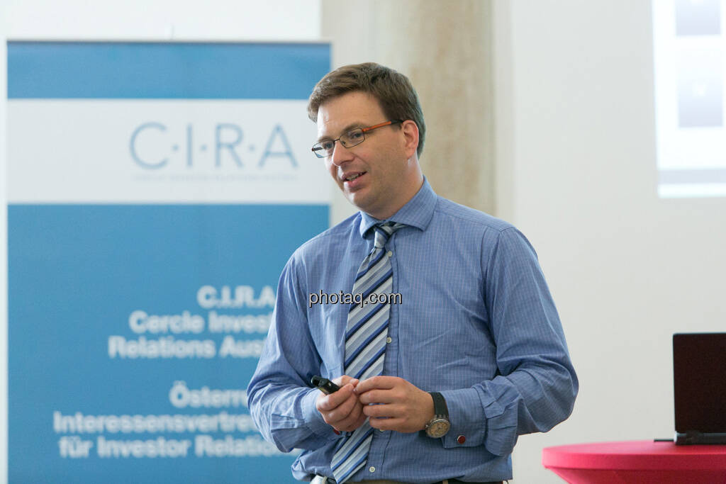 Martin Theyer (AT&S) beim 5. Small Cap Day - Wiener Börse / C.I.R.A., © finanzmarktfoto.at/Martina Draper (20.06.2013) 