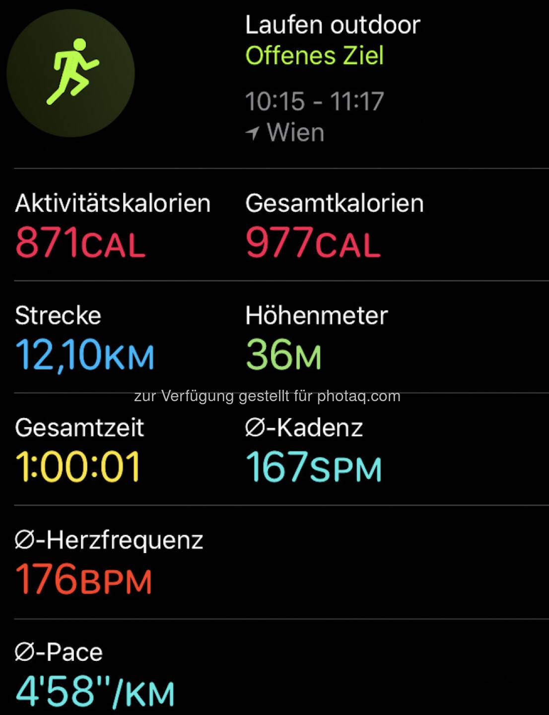 1h in Pace unter 5:00