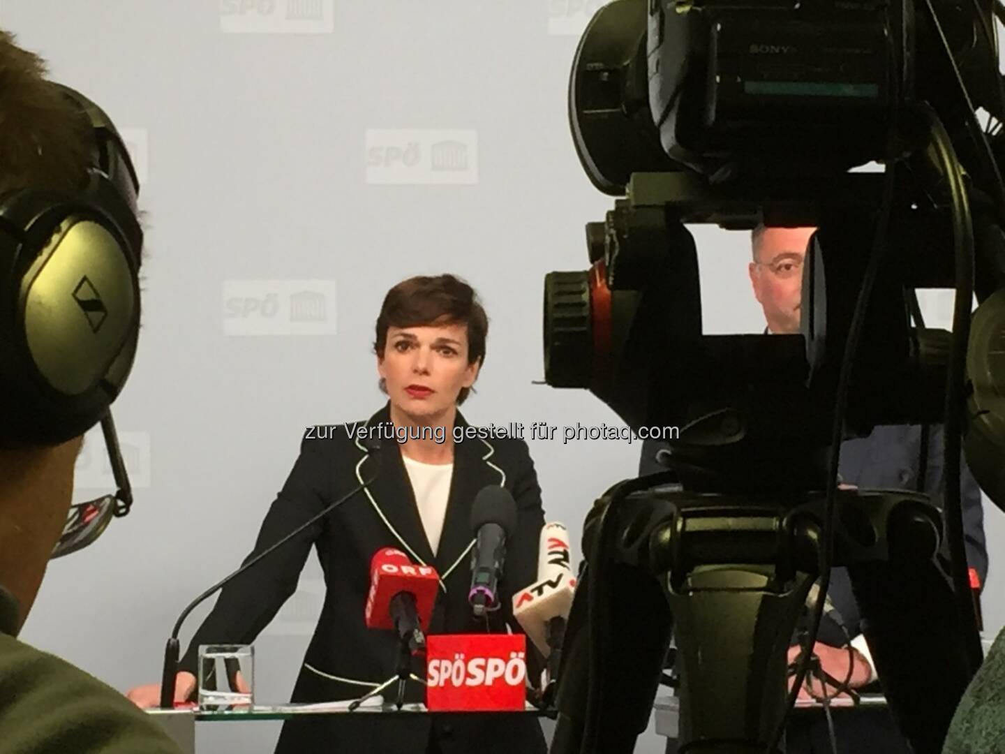 Pamela Rendi-Wagner und Jörg Leichtfried meinen, der Kanzler tue zuwenig gegen Rechtsextremismus im Umfeld des Koalitionspartners, 24.4.19.