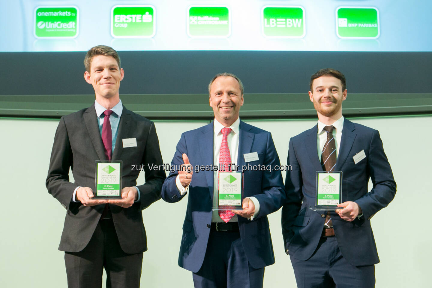 Zertifikate Award Austria 2019 - Express-Zertifikate