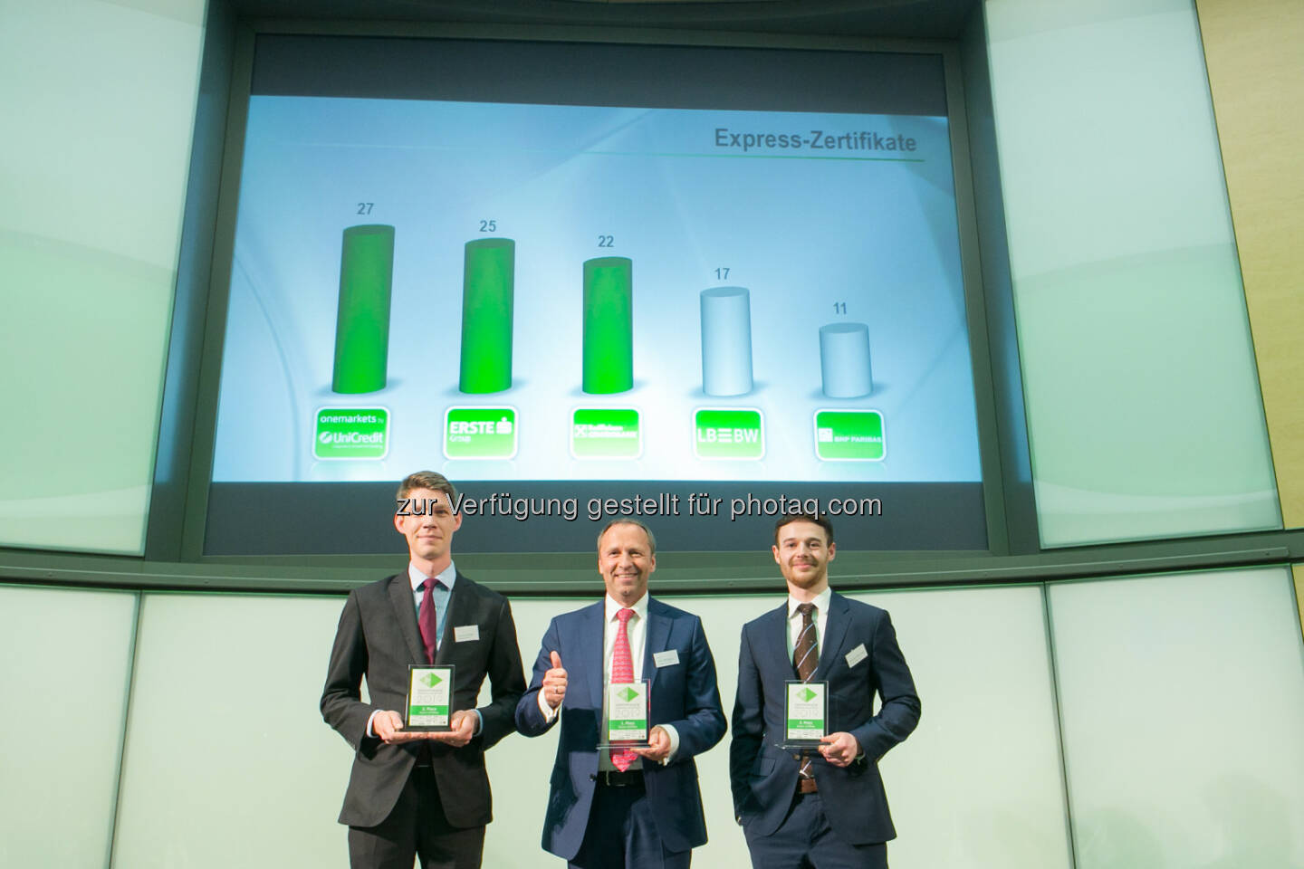 Zertifikate Award Austria 2019 - Express-Zertifikate
