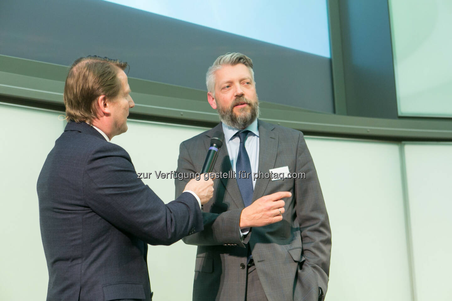 Lars Brandau (DDV), Alexander Höptner (Börse Stuttgart)