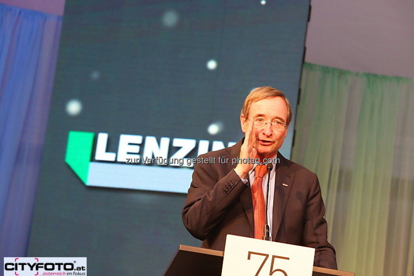 75 Jahre Lenzing: Christoph Leitl