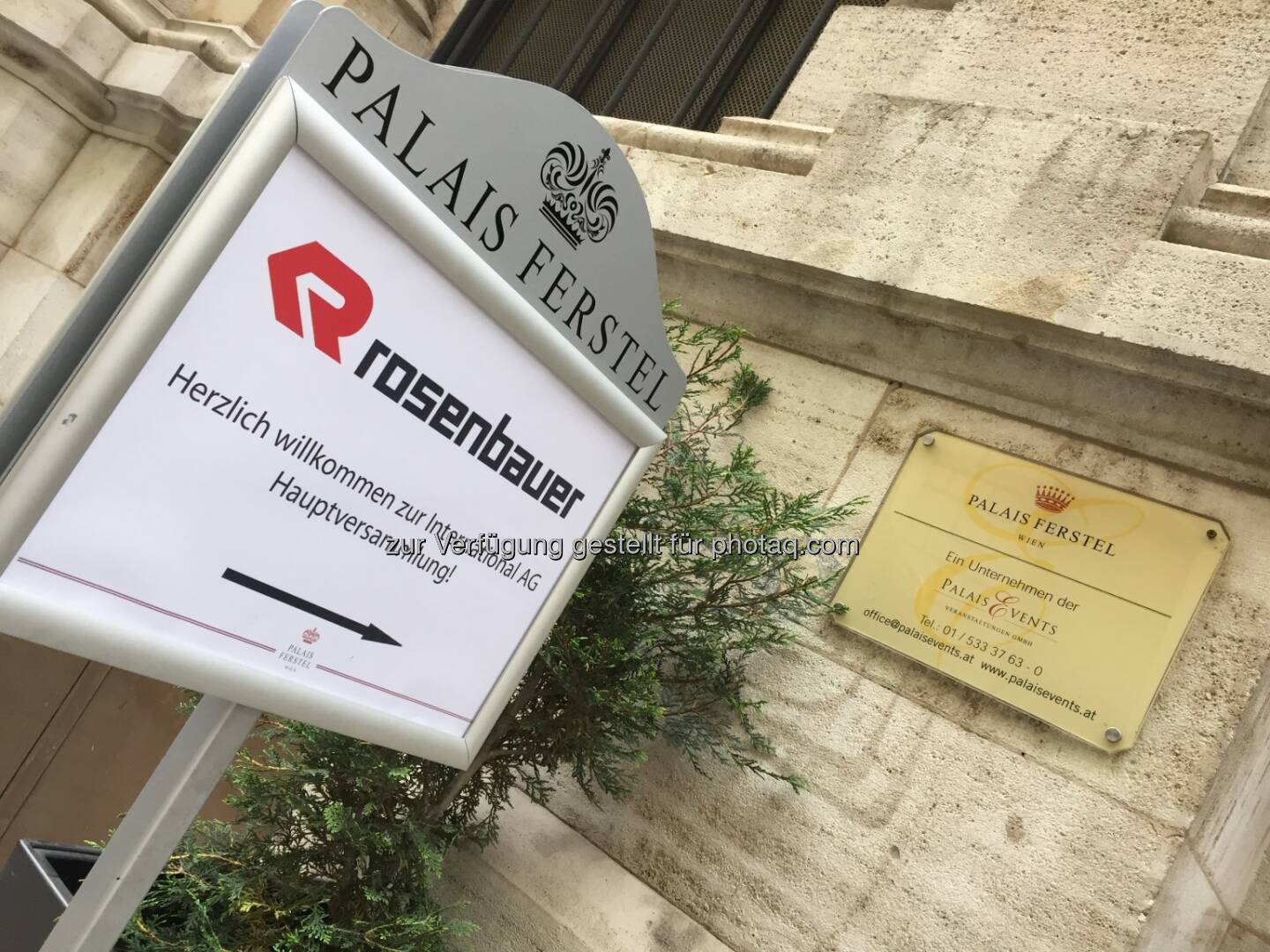 Rosenbauer-HV 23.5.19, Palais Ferstel