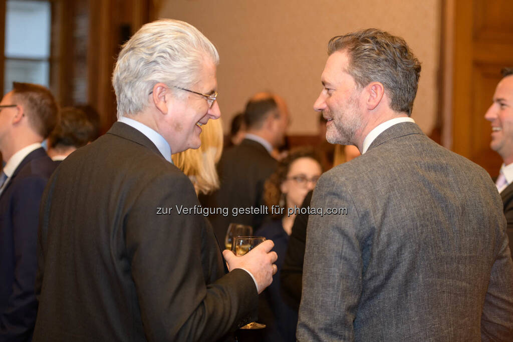 Martin Wenzl (Wiener Börse, rechts), © Wiener Börse AG/APA-Fotoservice (24.05.2019) 