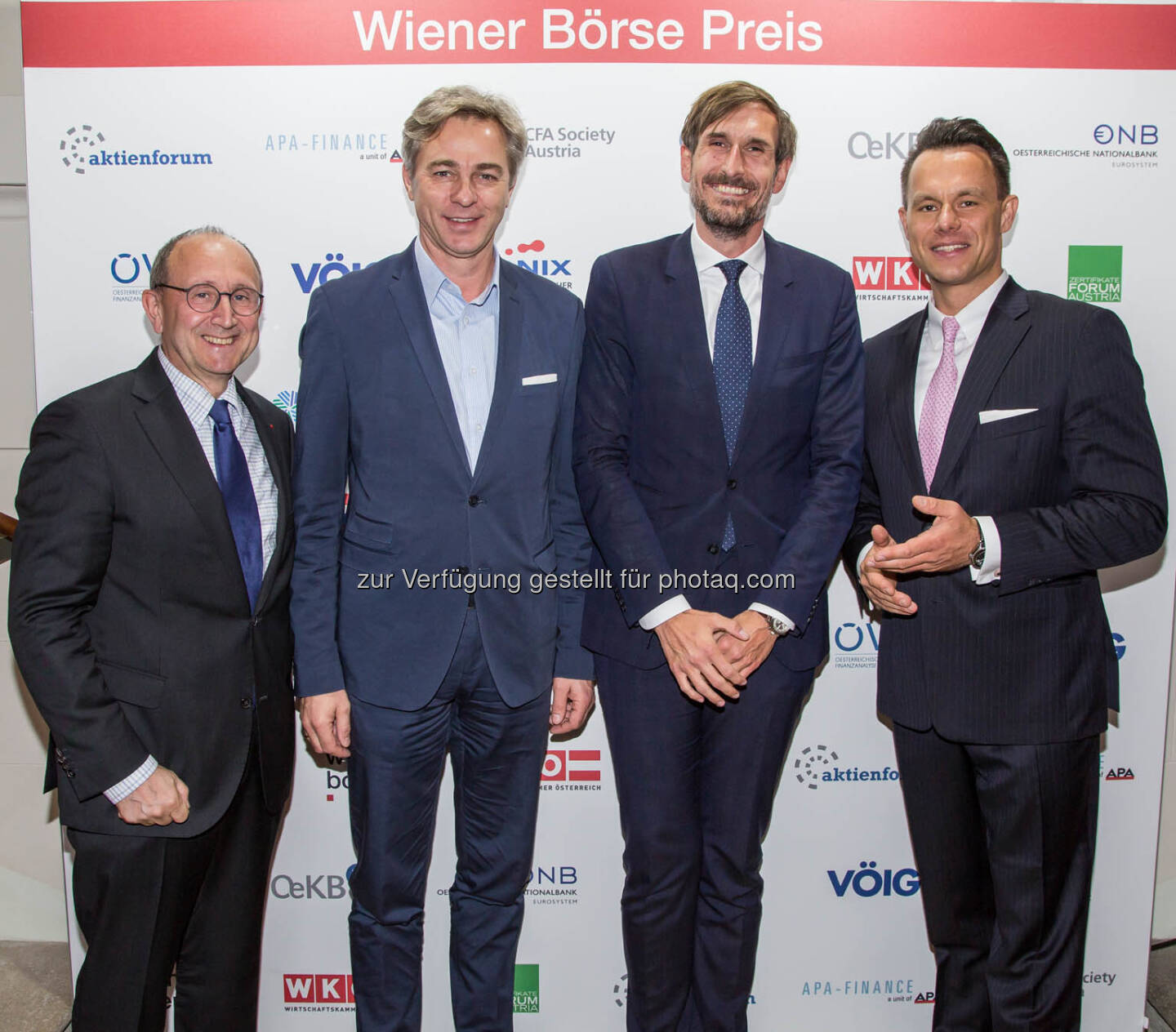 Ludwig Nießen (Wiener Börse), Christoph Moser (Weber & Co.), Christoph Boschan (Wiener Börse)
