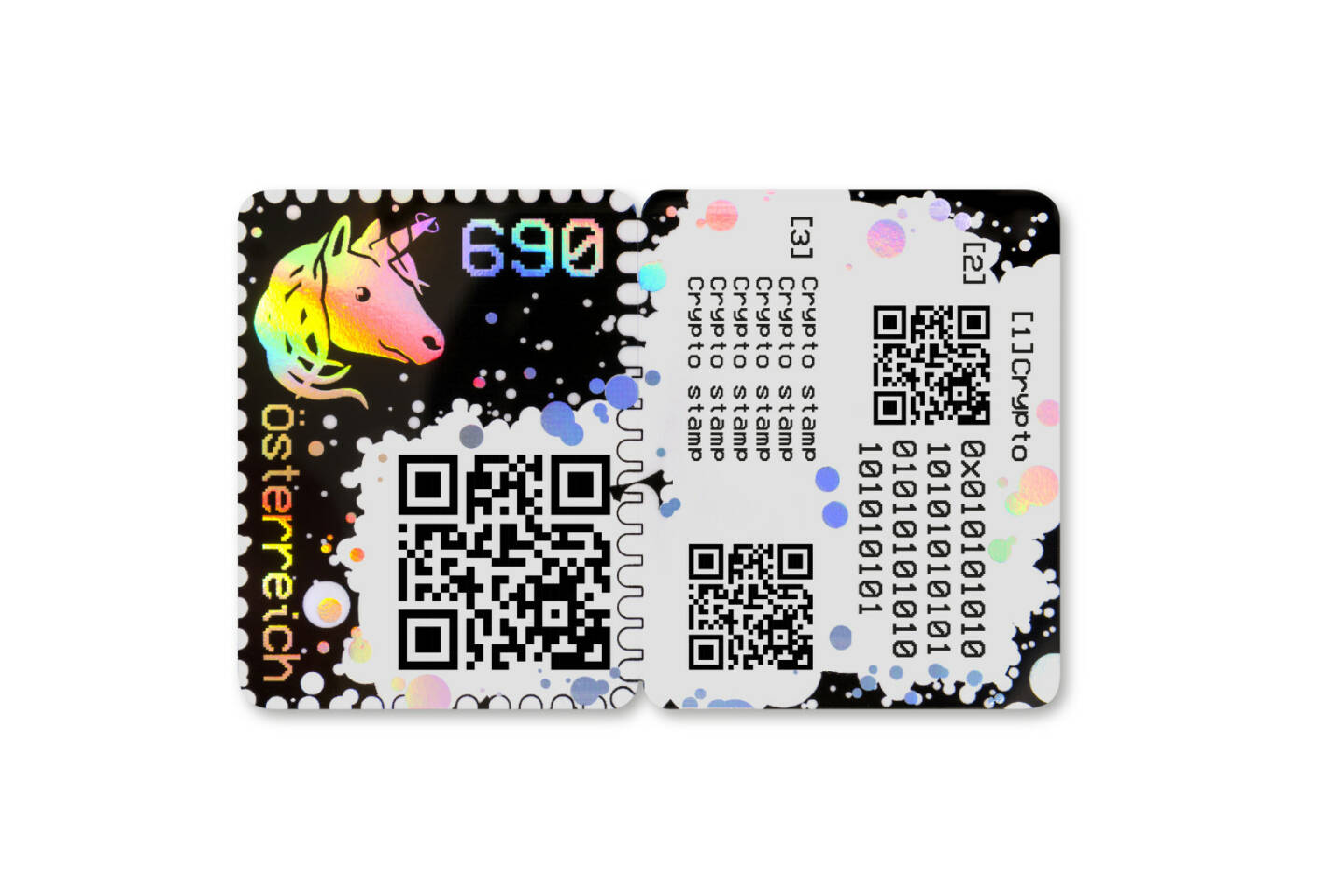 Österreichische Post präsentiert die erste Blockchain-Briefmarke der Welt, Credit: Post