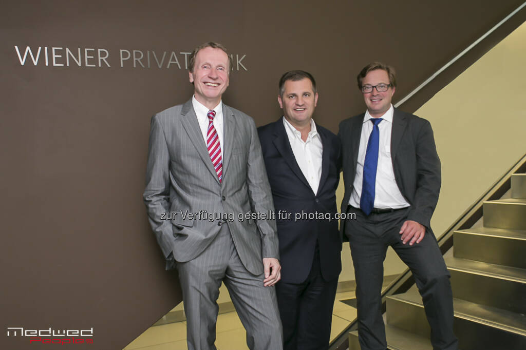 Gerald Grohmann (SBO), Eduard Berger, Michael Sieghart (Wiener Privatbank) (25.06.2013) 