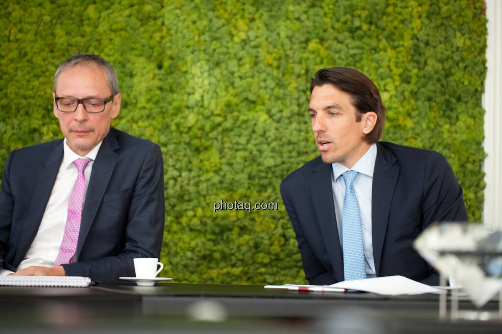 Wilhelm Celeda (Kathrein Bank), Stefan Neubauer (Kathrein Bank), © Michaela Mejta/photaq.com (18.07.2019) 