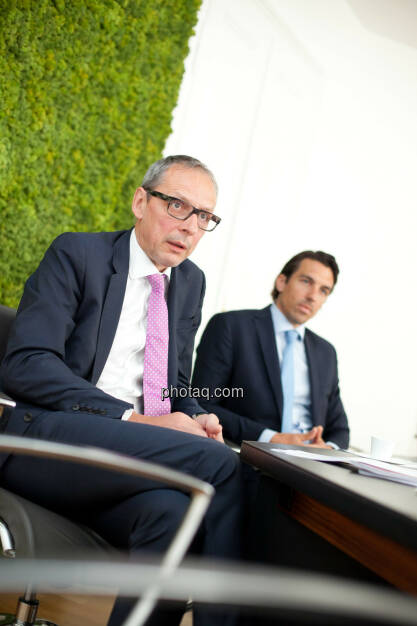 Wilhelm Celeda (Kathrein Bank), Stefan Neubauer (Kathrein Bank), © Michaela Mejta/photaq.com (18.07.2019) 