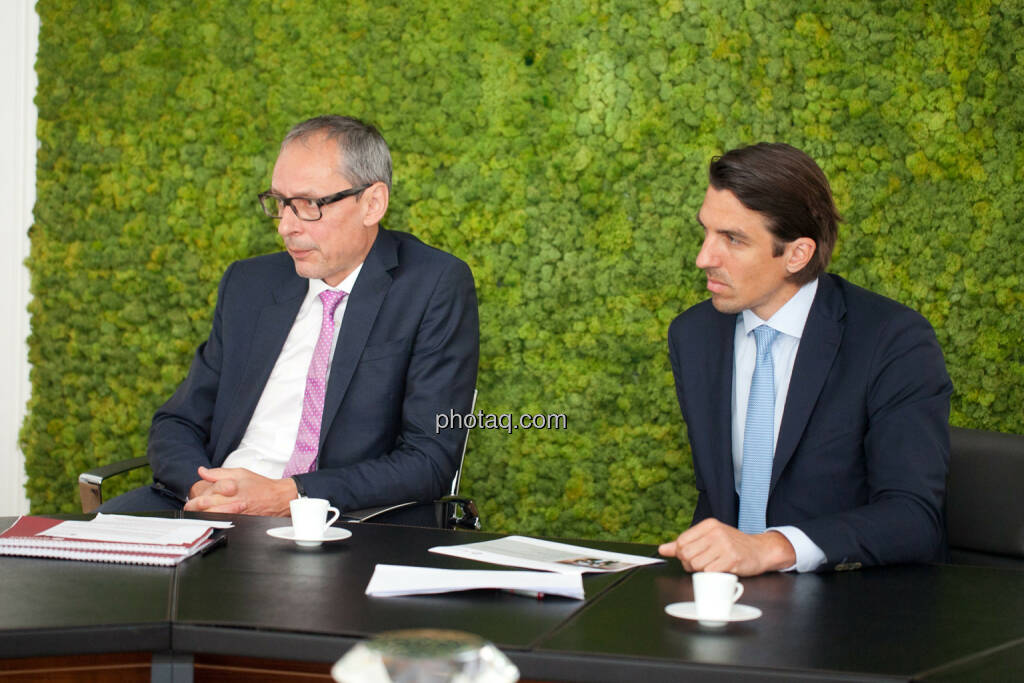 Wilhelm Celeda (Kathrein Bank), Stefan Neubauer (Kathrein Bank), © Michaela Mejta/photaq.com (18.07.2019) 