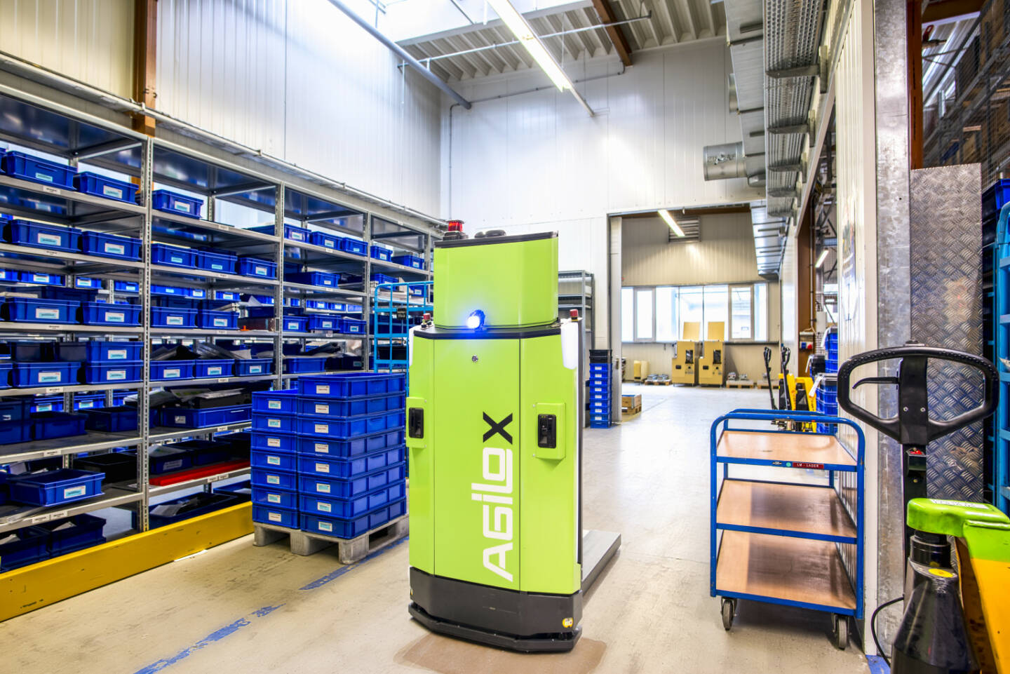 Beteiligungsgesellschaft von Raiffeisen Oberösterreich investiert in AGILOX Systems GmbH. Das Unternehmen wird mittlerweile mit fast 100 Mio. Euro bewertet. Fotocredit:AGILOX Systems GmbH