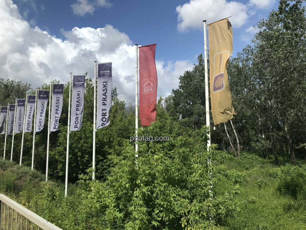 Porr baut am Port Praski in Warschau (14.08.2019) 