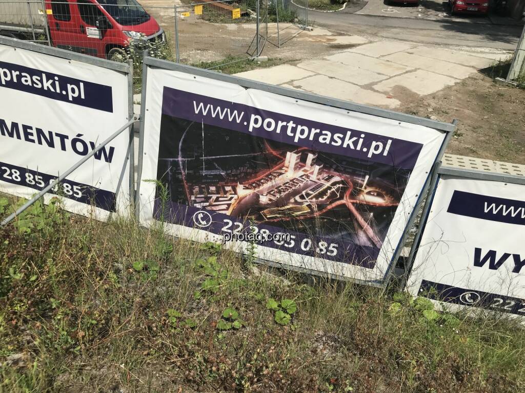 Porr baut am Port Praski in Warschau (14.08.2019) 