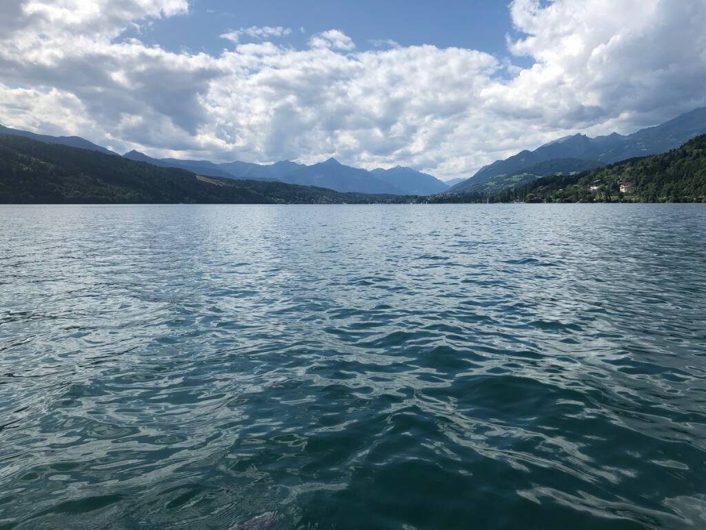 Wasser, See, Millstätter See, Wolken, Berge, Natur, Klima, © <a href=