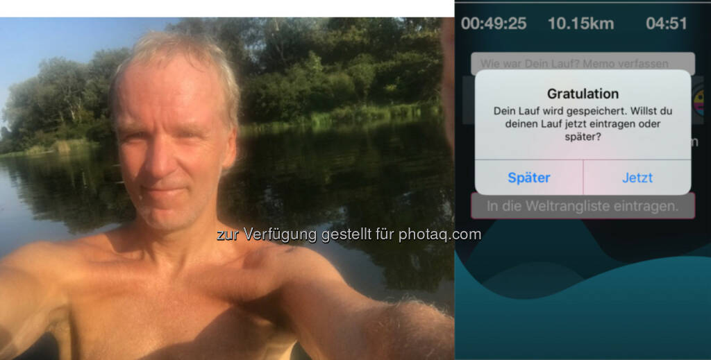 Schöner NM-Lauf mit Swim (30.08.2019) 