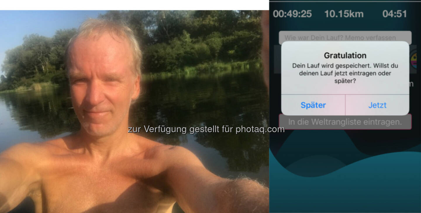 Schöner NM-Lauf mit Swim