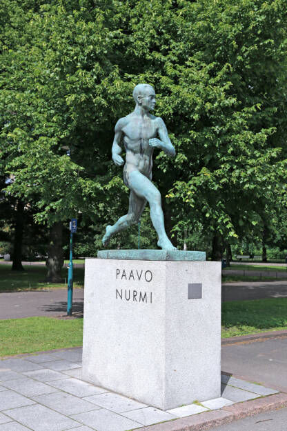 Denkmal Paavo Nurmi, Helsinki - https://de.depositphotos.com/93929332/stock-photo-monument-finnish-runner-paavo-nurmi.html, © <a href=