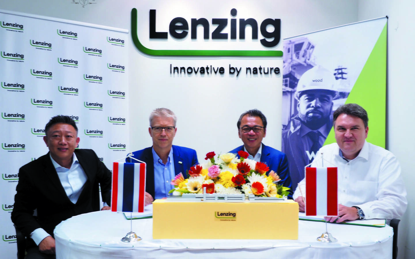 Vertragsunterzeichnung Lenzing und Wood, Credit: Lenzing