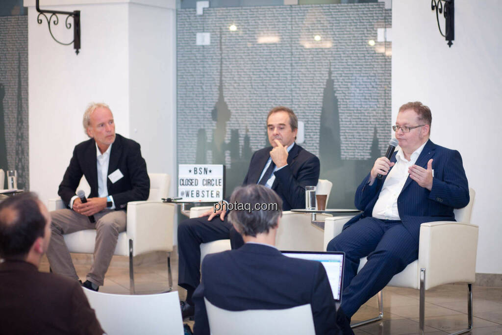 Christian Drastil (BSN), Wolfgang Matejka (Matejka & Partner), Gregor Rosinger (Rosinger Group) (18.09.2019) 