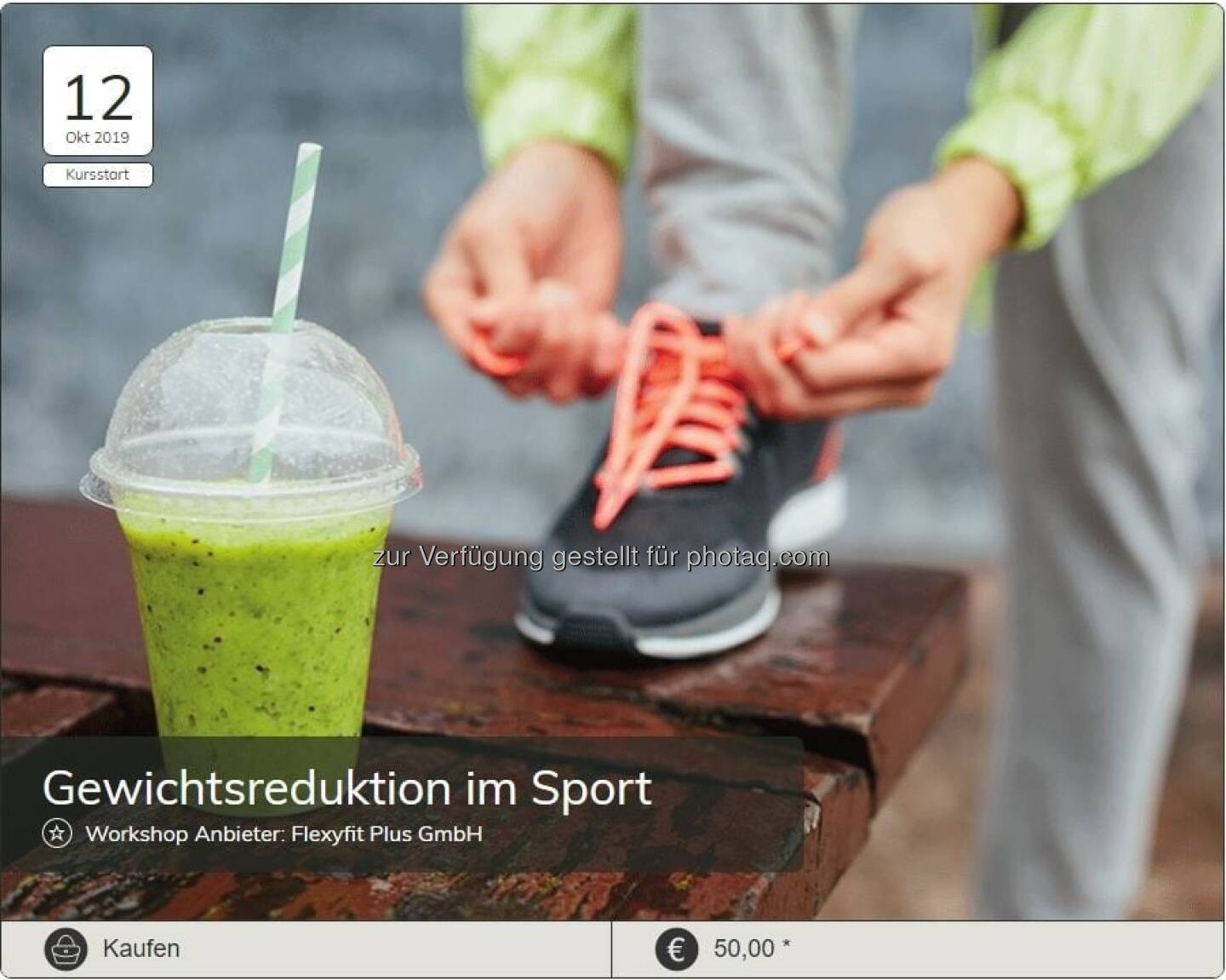 Workshop zum Thema Gewichtsreduktion im Sport