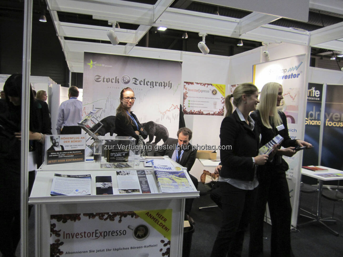 Der Stand von Investor-SMS, Stock-Telegraph und Smallcap-Investor