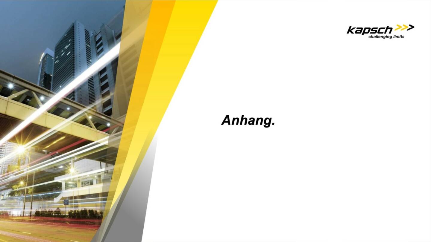 Kapsch TrafficCom - Anhang