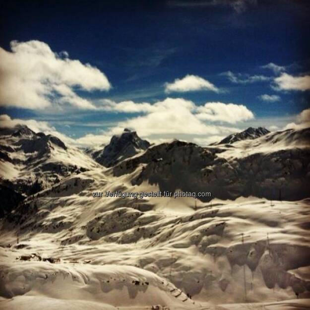 St. Anton, Schnee, © Wolfgang Siegl-Cachedenier (04.07.2013) 