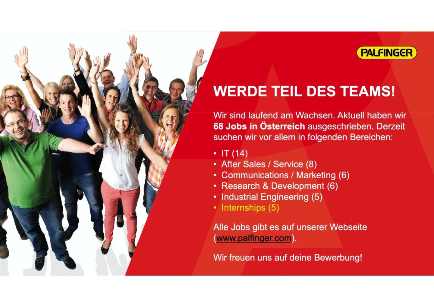 Palfinger - Werde Teil das Teams!