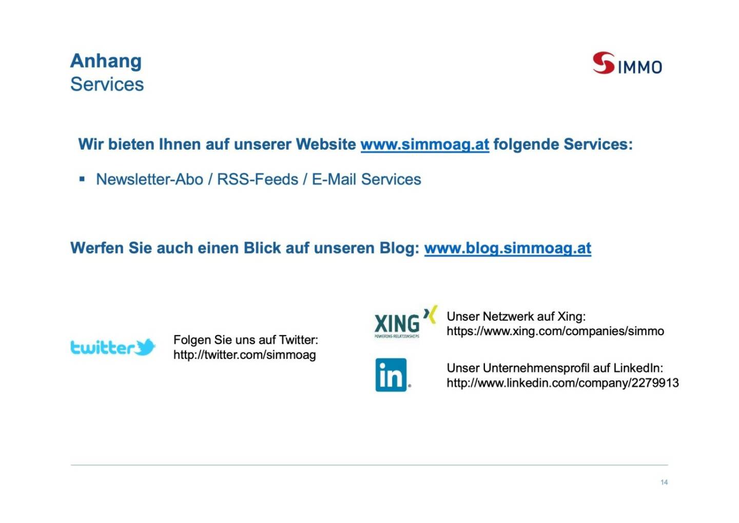 S Immo - Anhang