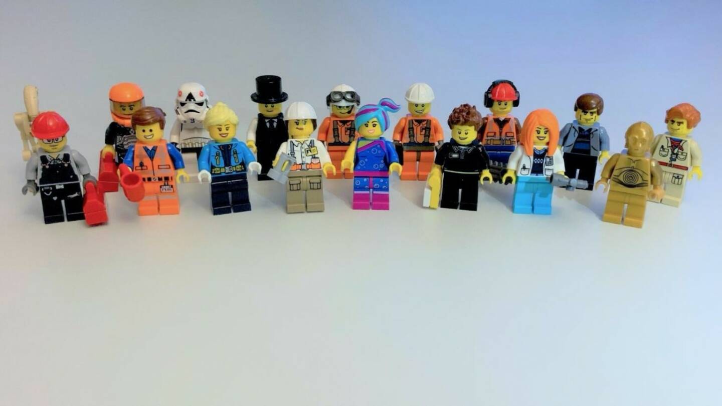 Strabag - Lego Figuren