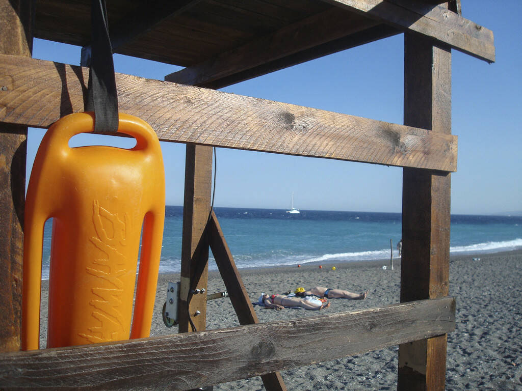 Strand, Boje, Sizilien, © Gabriele Hartweger (05.07.2013) 