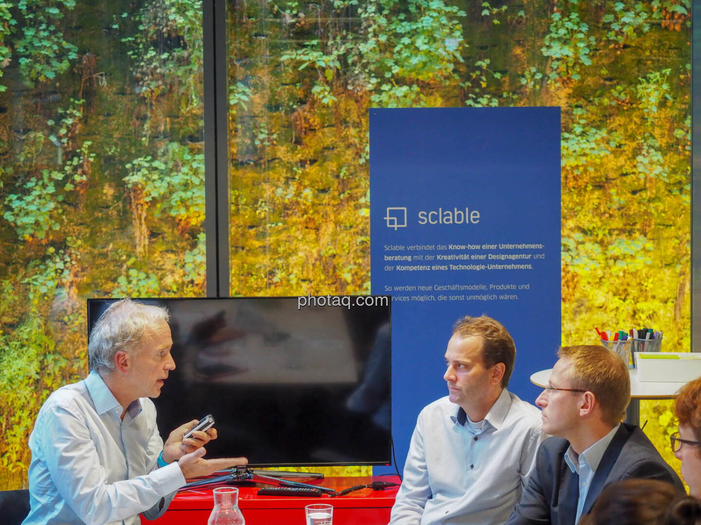 Christian Drastil (BSN), Christoph Schultes (Erste Group), Bernd Maurer (RCB)