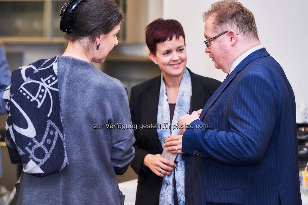 Brigitta Schwarzer (Inara GmbH), Silvia Wendecker (Wiener Börse), Gregor Rosinger Rosinger Group), © FotoLois.com / Alois Spandl (24.10.2019) 