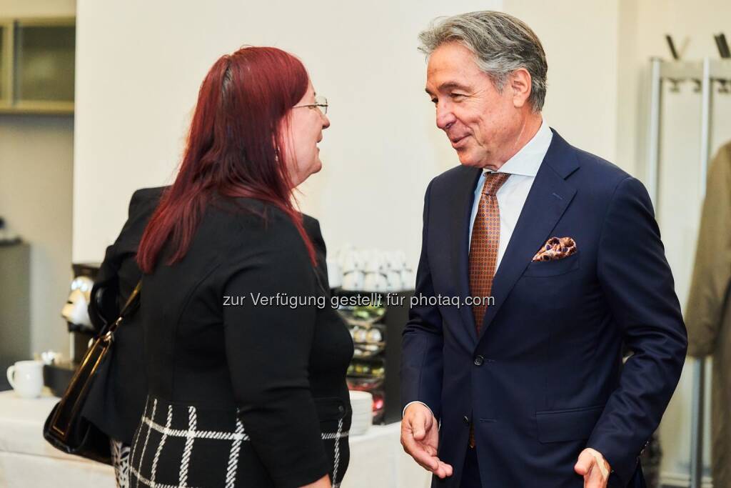 Yvette Rosinger (Rosinger Group), Kurt Wiedemann (Sir Anthony), © FotoLois.com / Alois Spandl (24.10.2019) 