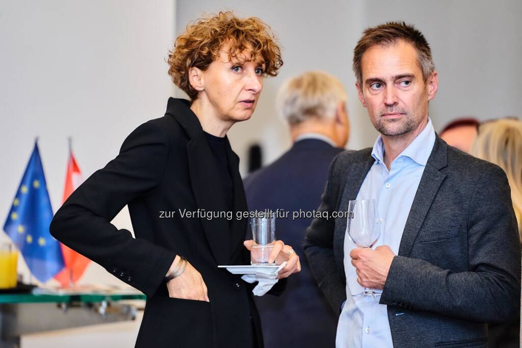 Ariane Reither und Albert Geiger (beide AlpaZirkel), © FotoLois.com / Alois Spandl (24.10.2019) 