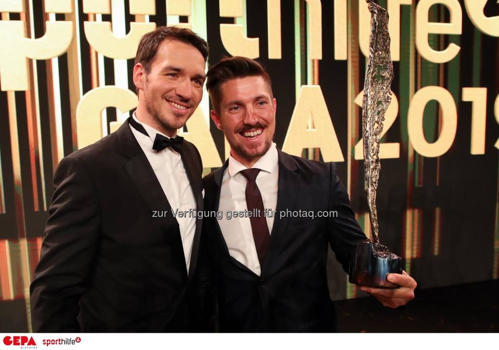 Felix Neureuther und Marcel Hirscher. Photo: GEPA pictures/ Christian Walgram (07.11.2019) 