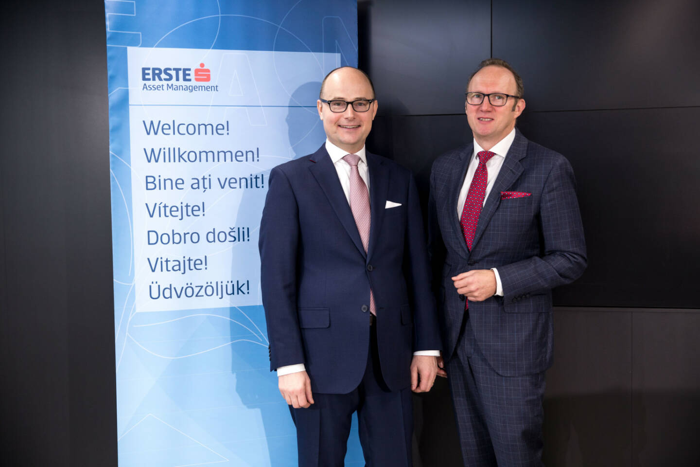 Gerold Permoser, Anlagechef (Chief Investment Officer) Erste Asset Management, Heinz Bednar, Geschäftsführer Erste Asset Management, Fotos: Samuel Kreuz, Copyright Erste Asset Management