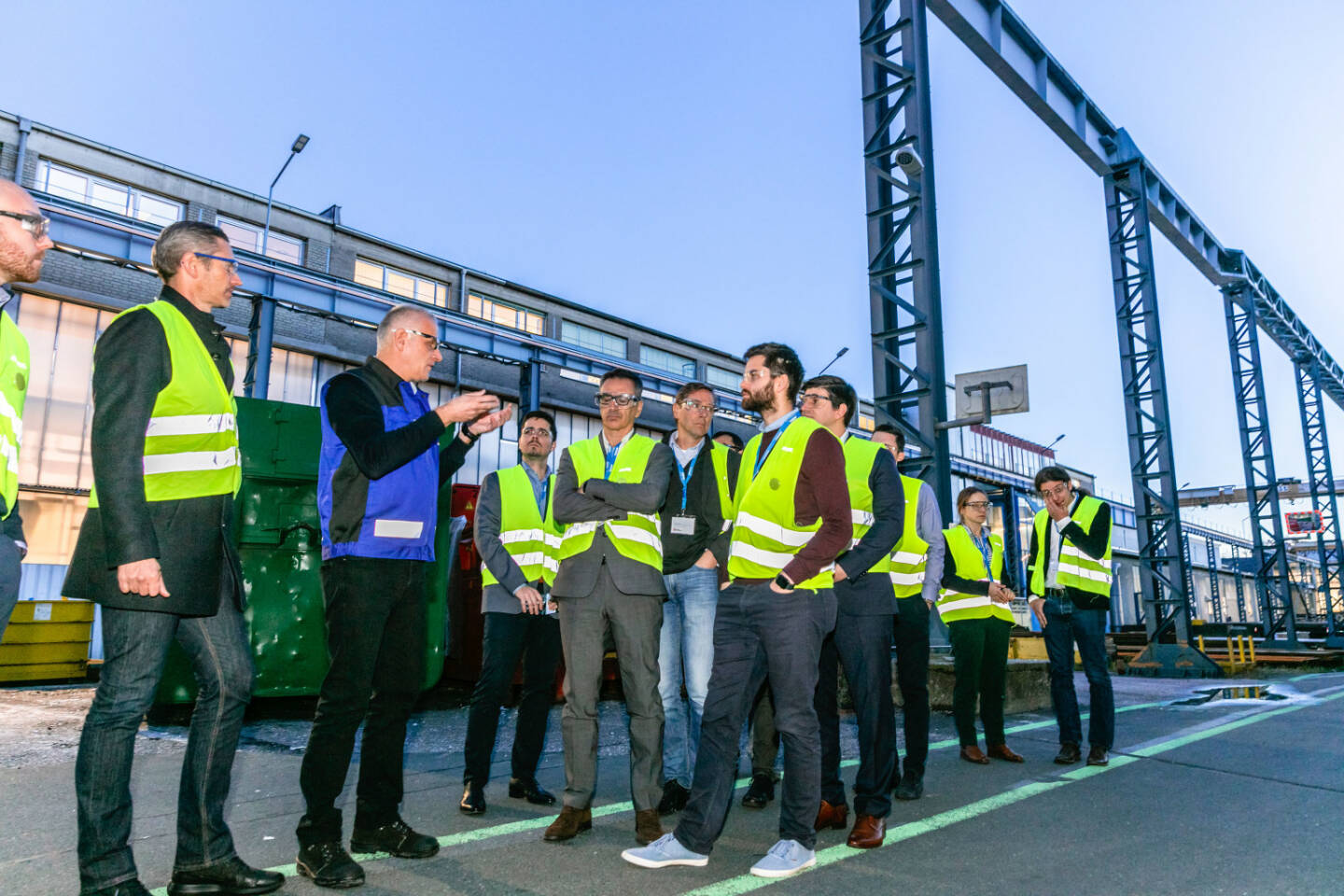 Mondi zu Besuch bei Andritz: Vertreter von Mondi besuchen die Stoffaufbereitungsversuchsanlage 
am Andritz-Hauptsitz. Credit: Andritz
