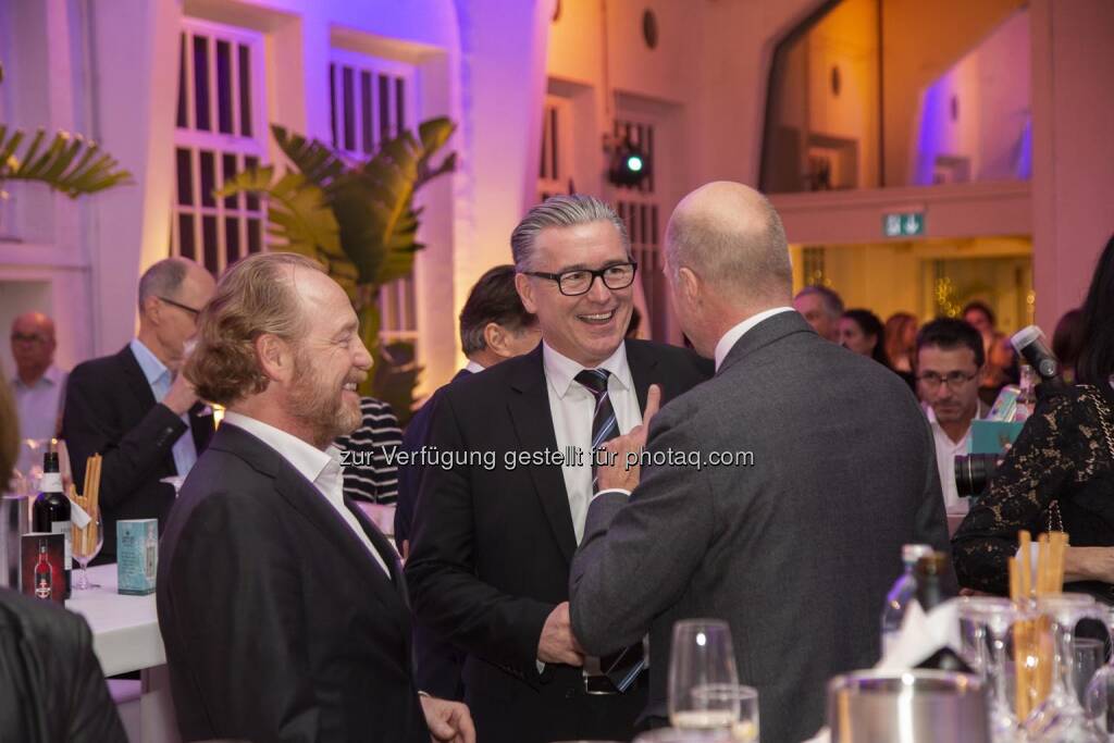 Georg Panholzer (VGN), Manfred Nosek (bankdirekt.at) und Andreas Weber (Chefredakteur trend), © (c) Juergen Hammerschmid (04.12.2019) 