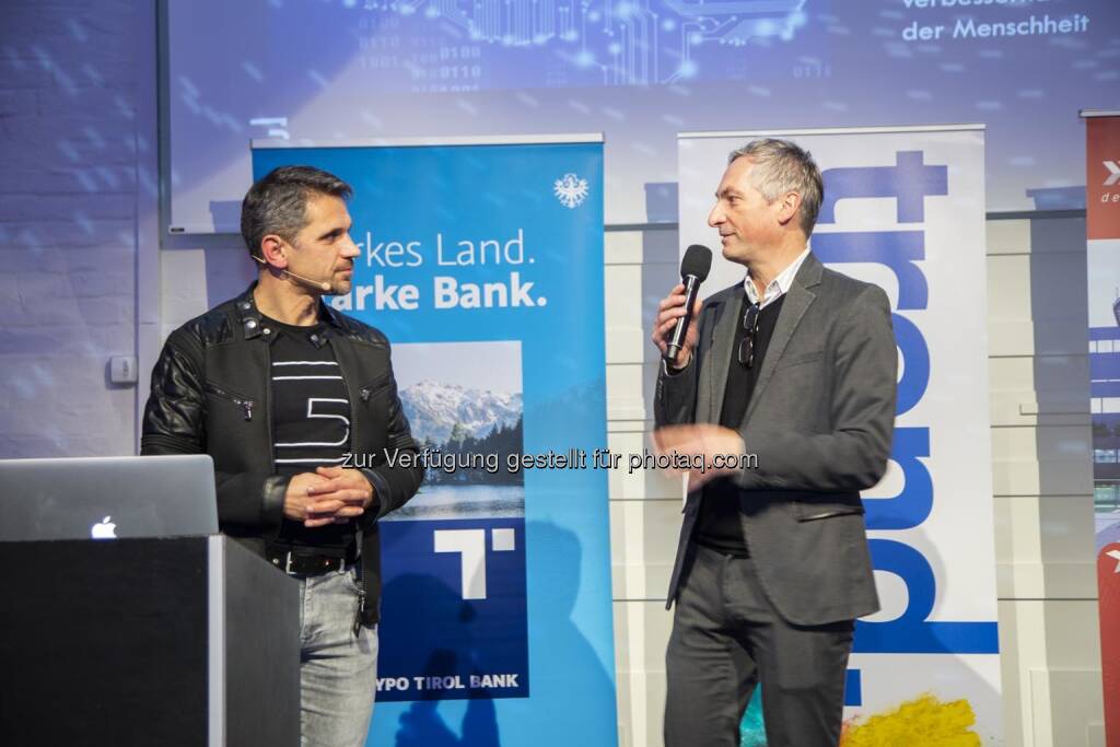 Michael Altrichter (startup300), Peter Sempelmann (trend), © (c) Juergen Hammerschmid (04.12.2019) 