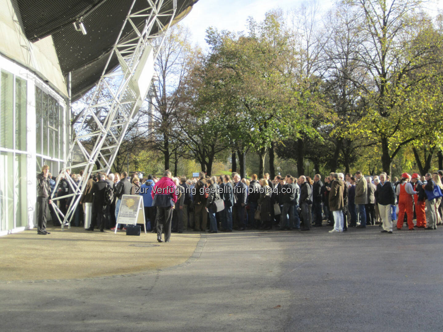 Edelmetallmesse 2012 - so sieht Anlegerinteresse aus!