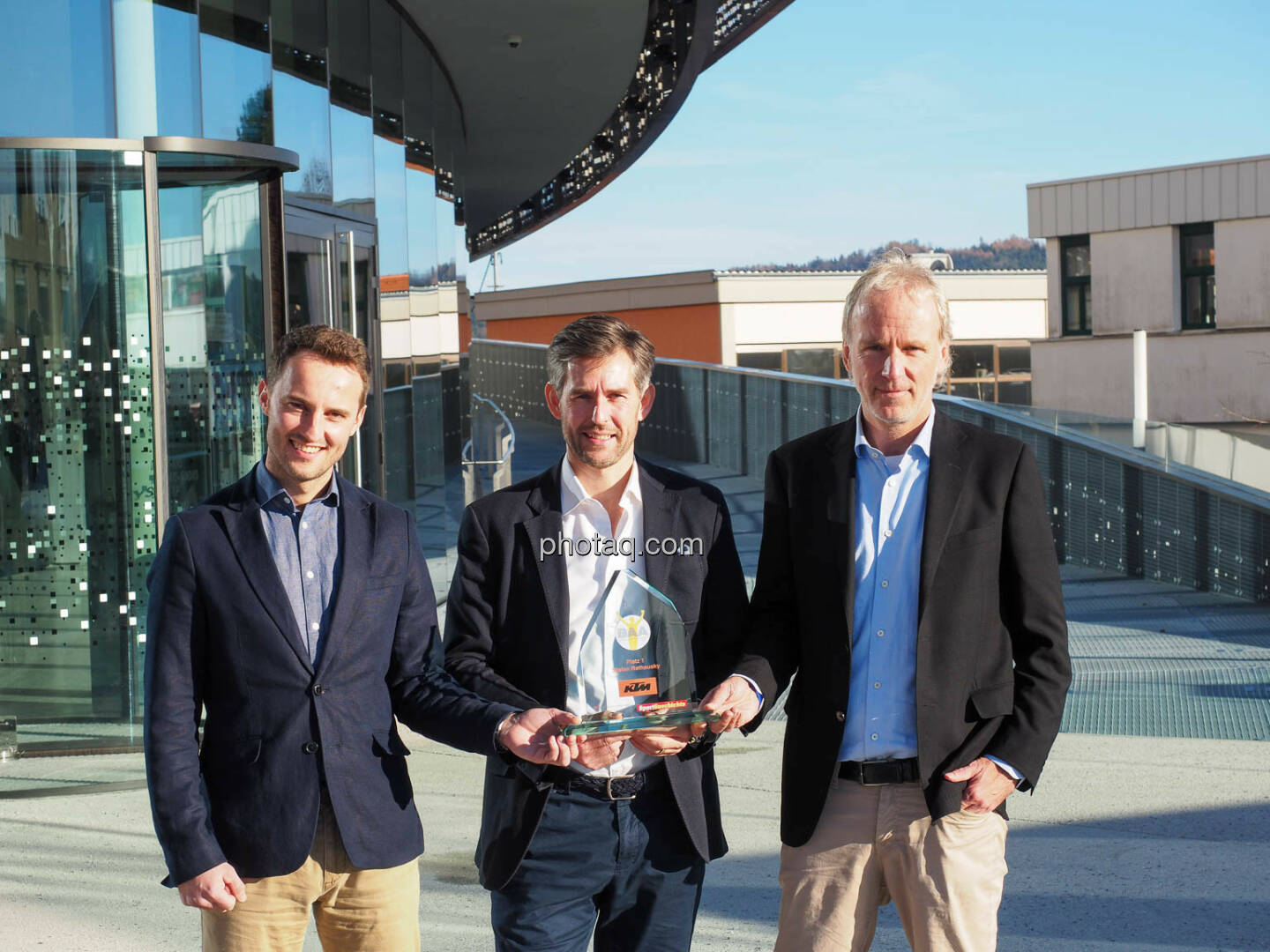 René Esterbauer, Stefan Rathausky, Christian Drastil 