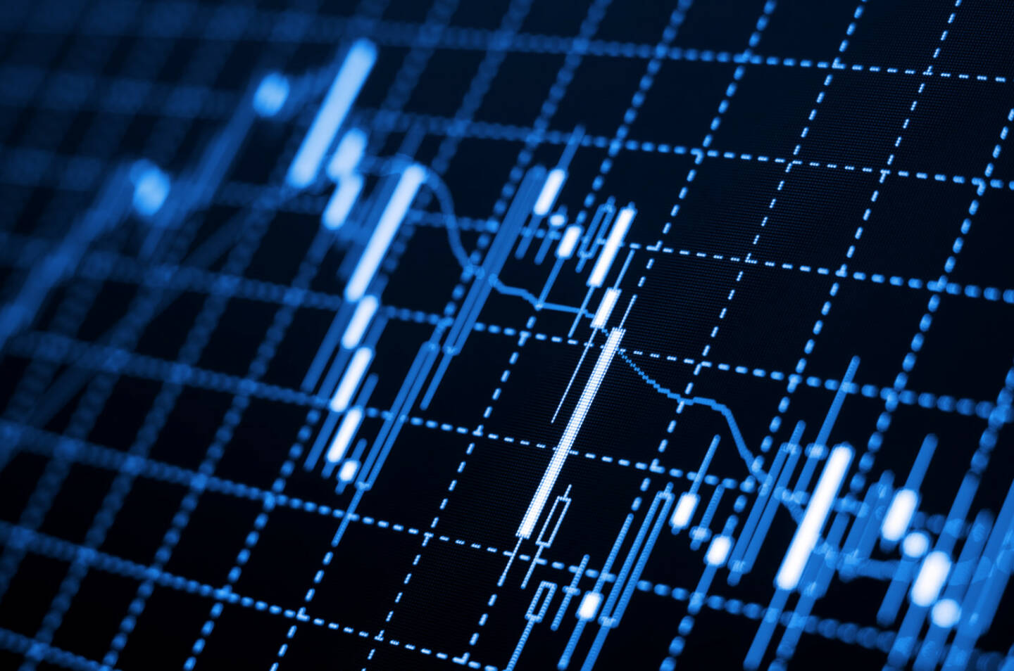 Trading, Software, Chart, Kerzen - https://de.depositphotos.com/37927579/stock-photo-forex-charts.html