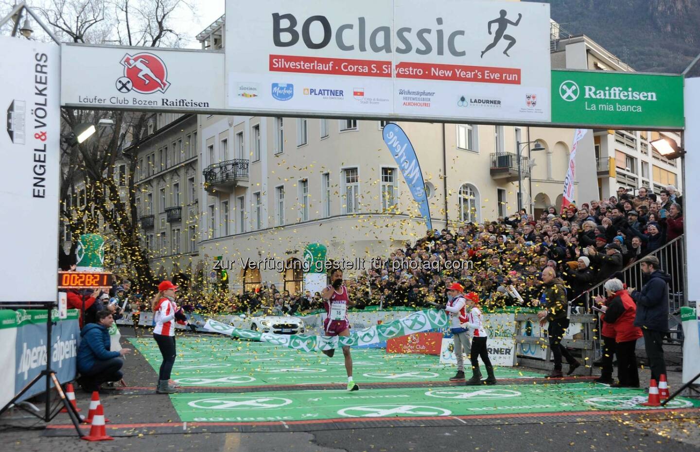 Zieleinlauf Faniel Eyob BOclassic (Bild: Foto Mosna)